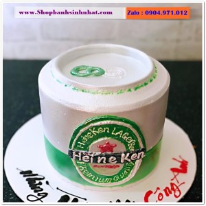 Bánh Sinh Nhật Hình Lon Bia Chai Rượu - LK49